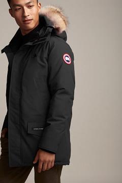 Chamarras Canada Goose Hombre Mexico - Langford Abrigos Negros QJ6437291